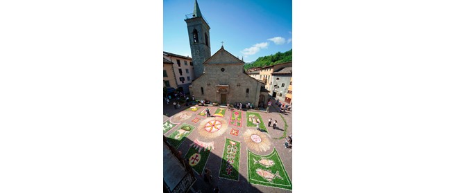 L'infiorata di Corpus Domini